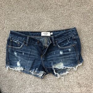 A&F jean shorts